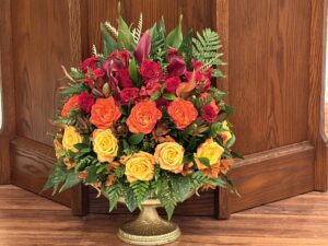Pentecost flowers